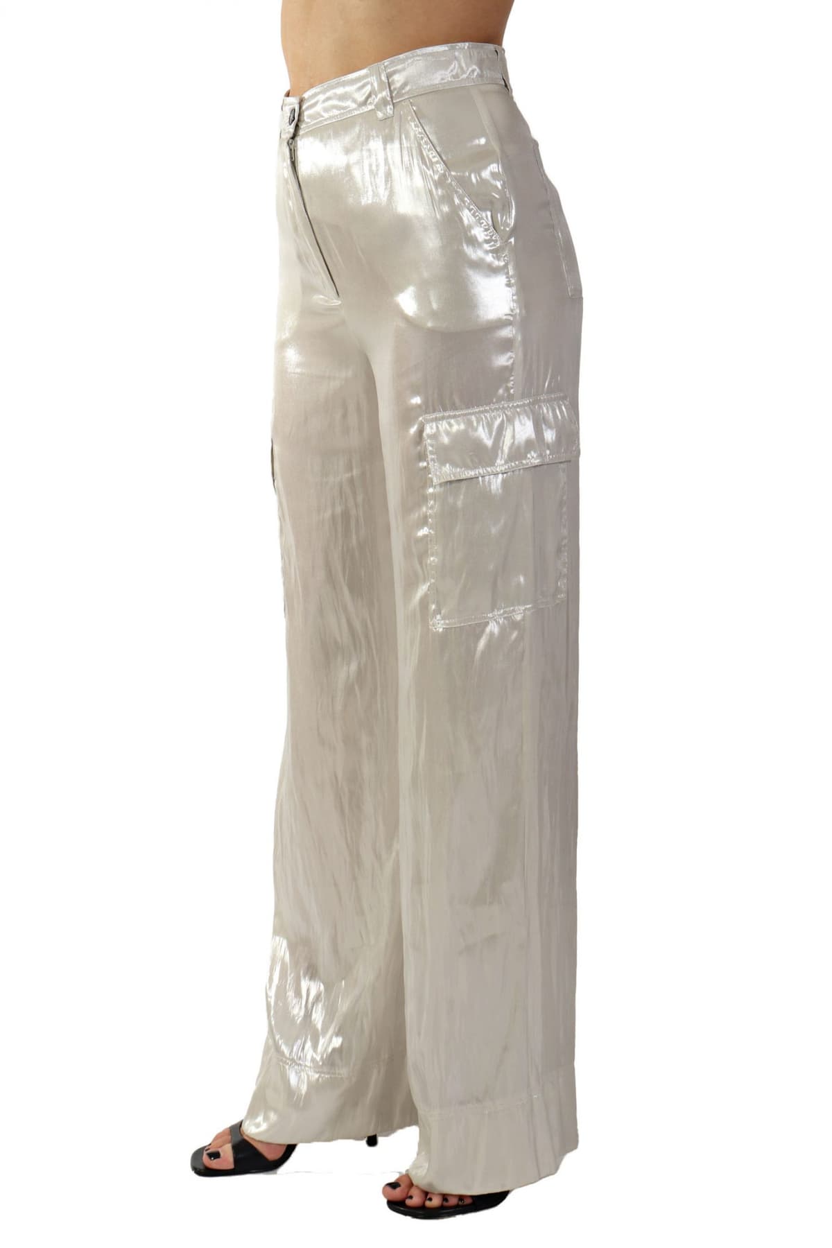 MARELLA ΠΑΝΤΕΛΟΝΑ ERMINIA CARGO ΜΕΤΑΛΛΙΖΕ ΛΕΥΚΟ