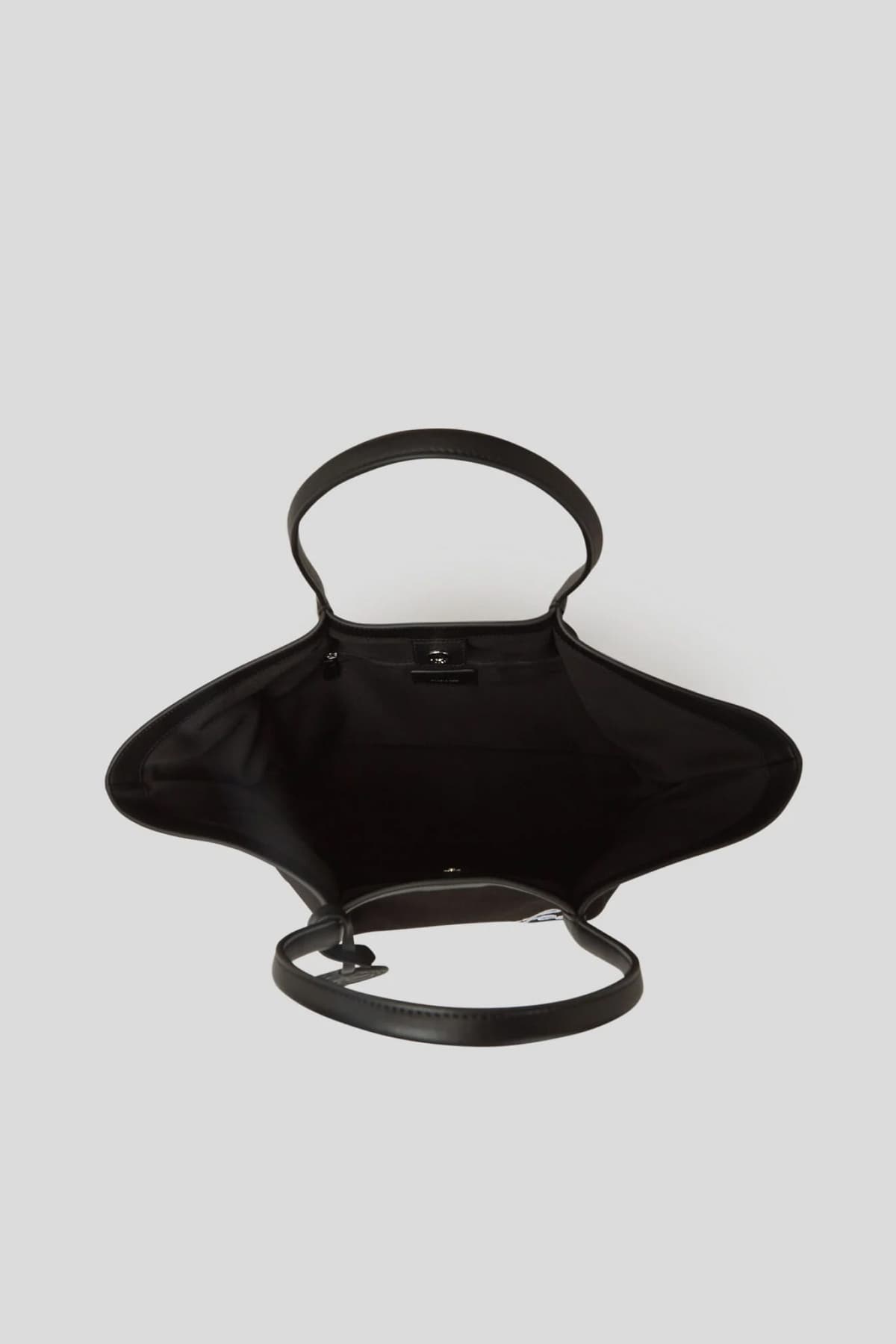 KARL LAGERFELD ΤΣΑΝΤΑ HOTEL KARL MD TOTE CANVAS LOGO ΜΑΥΡΟ