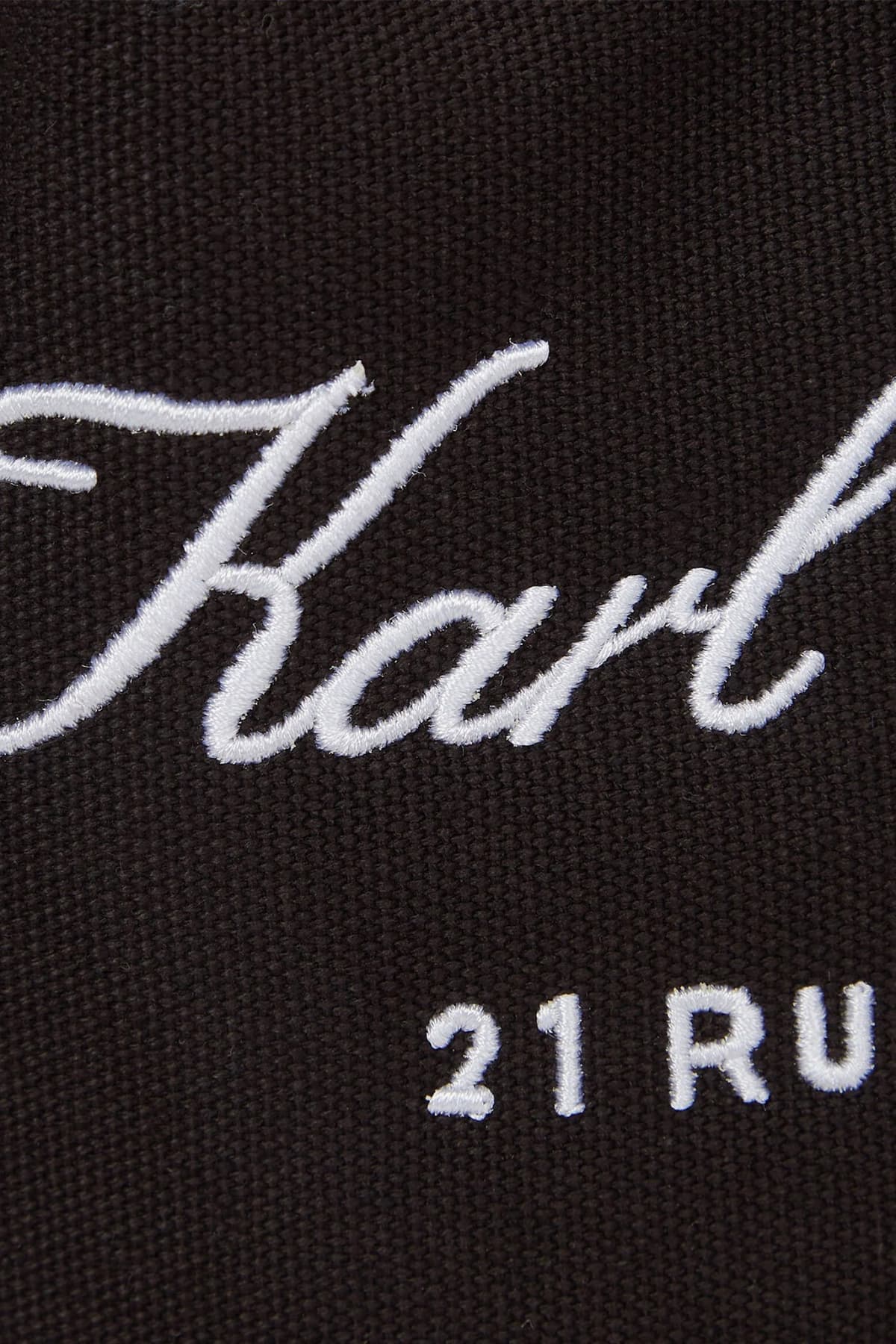 KARL LAGERFELD ΤΣΑΝΤΑ HOTEL KARL MD TOTE CANVAS LOGO ΜΑΥΡΟ