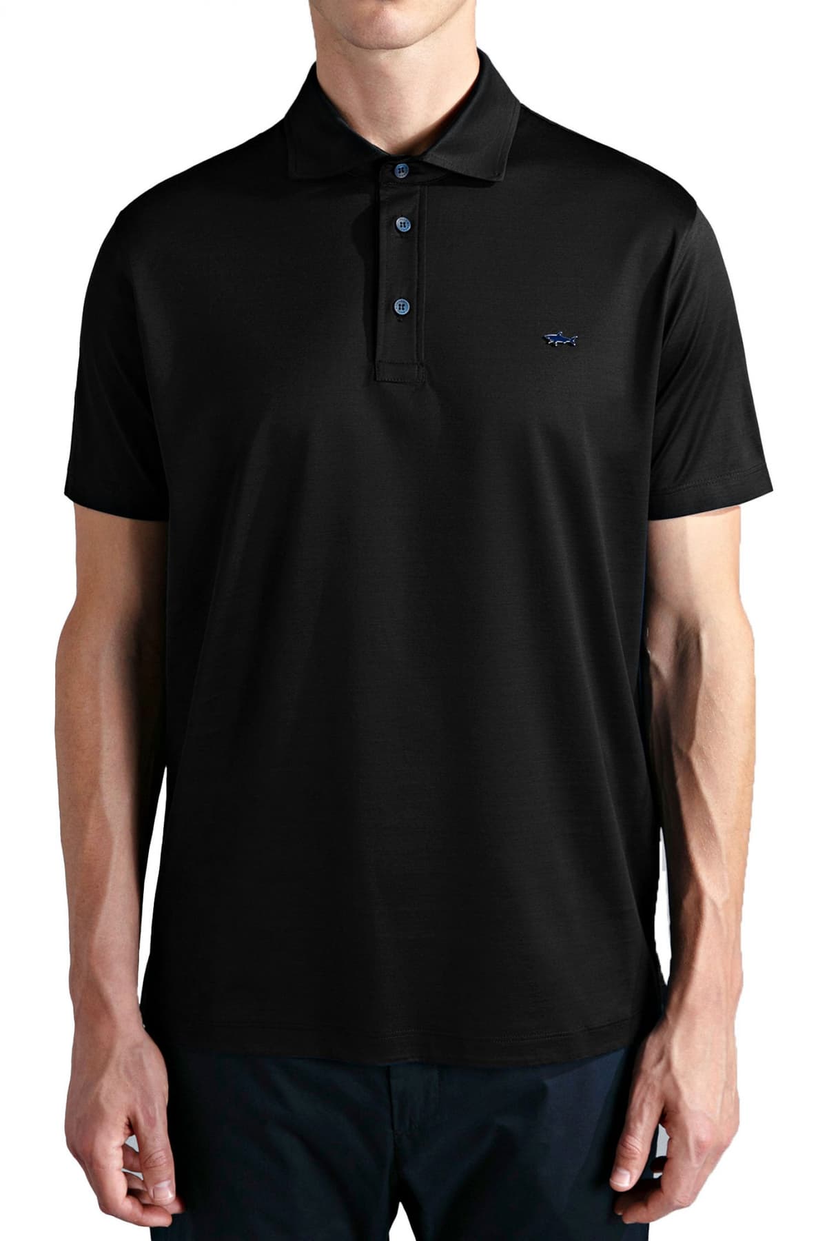 PAUL&SHARK POLO METALLIC LOGO MAYΡΟ