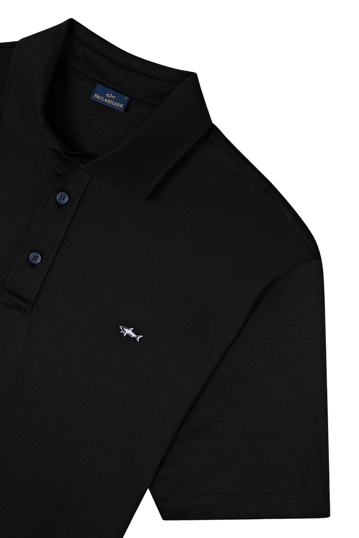 PAUL&SHARK POLO METALLIC LOGO MAYΡΟ