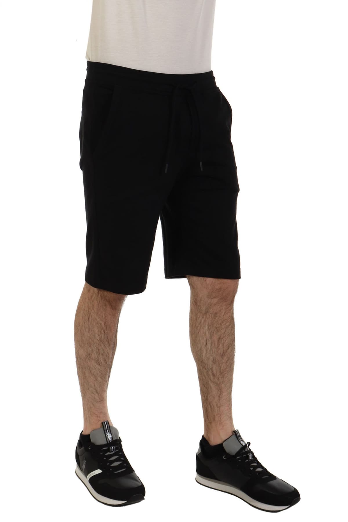 PAUL&SHARK ΒΕΡΜΟΥΔΑ LOGO ΜΑΥΡΟ