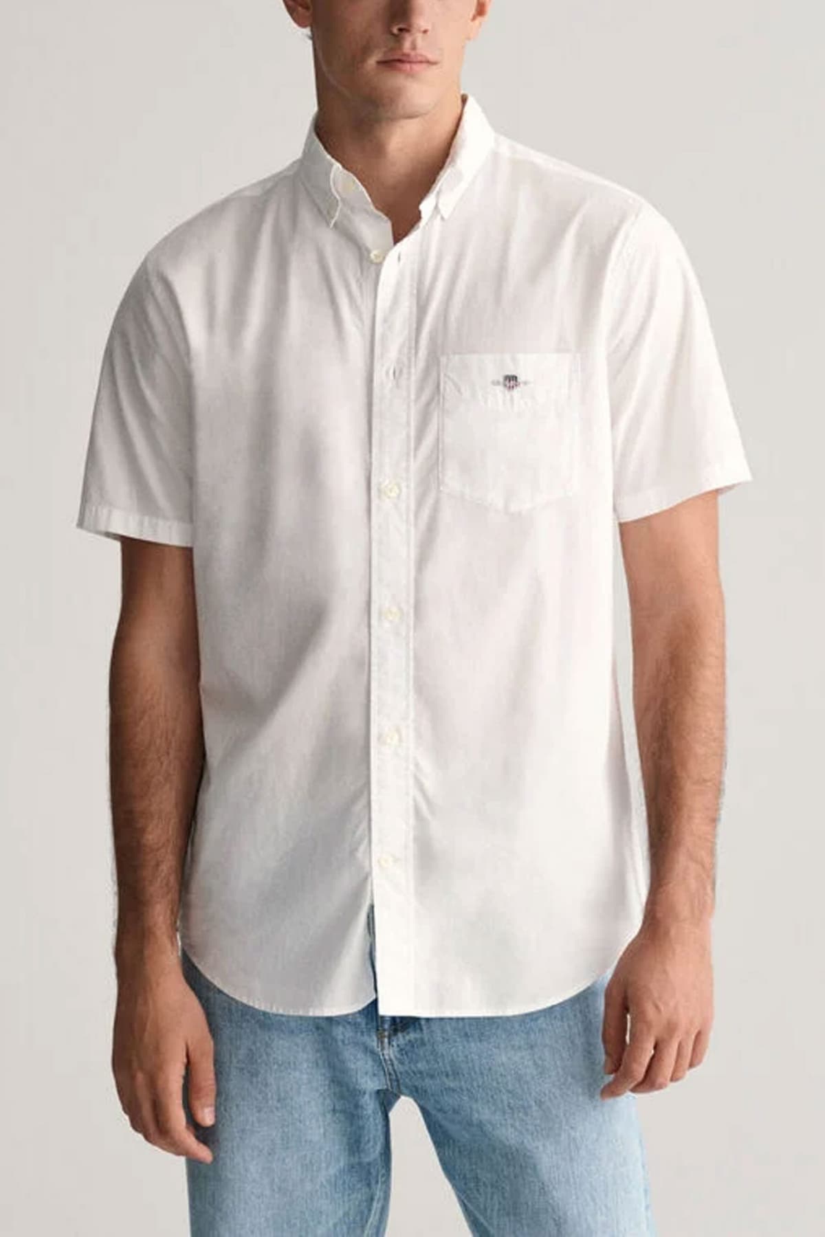 Men's Shirts Gant White