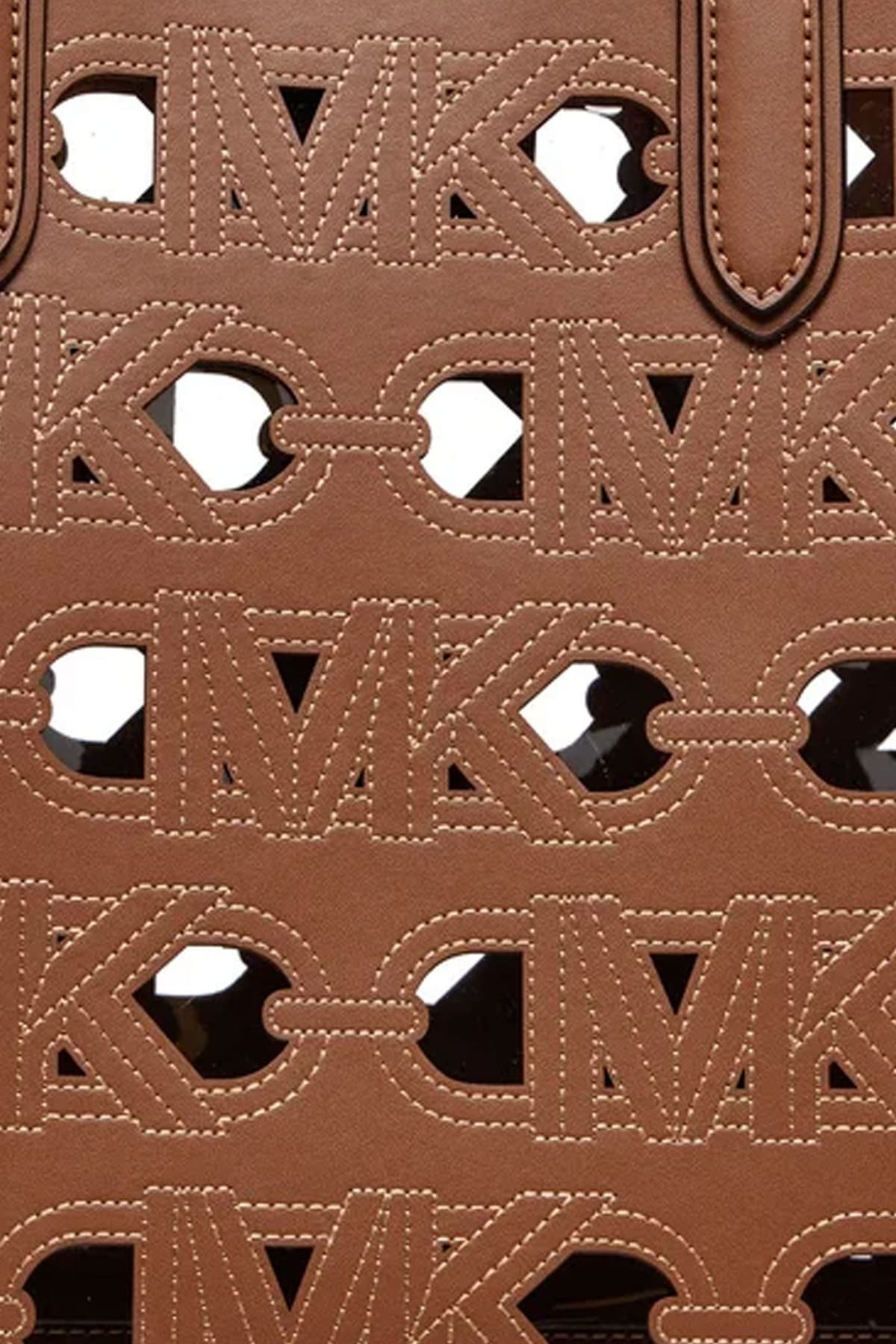 MICHAEL KORS ΤΣΑΝΤΑ SHOPPING BAG ELIZA ALL OVER PRIN LOGO ΕΝΣΩΜΑΤΩΜΕΝΗ ΕΣΩΤΕΡΙΚΗ ΔΙΑΦΑΝΕΙΑ ΤΑΜΠΑ