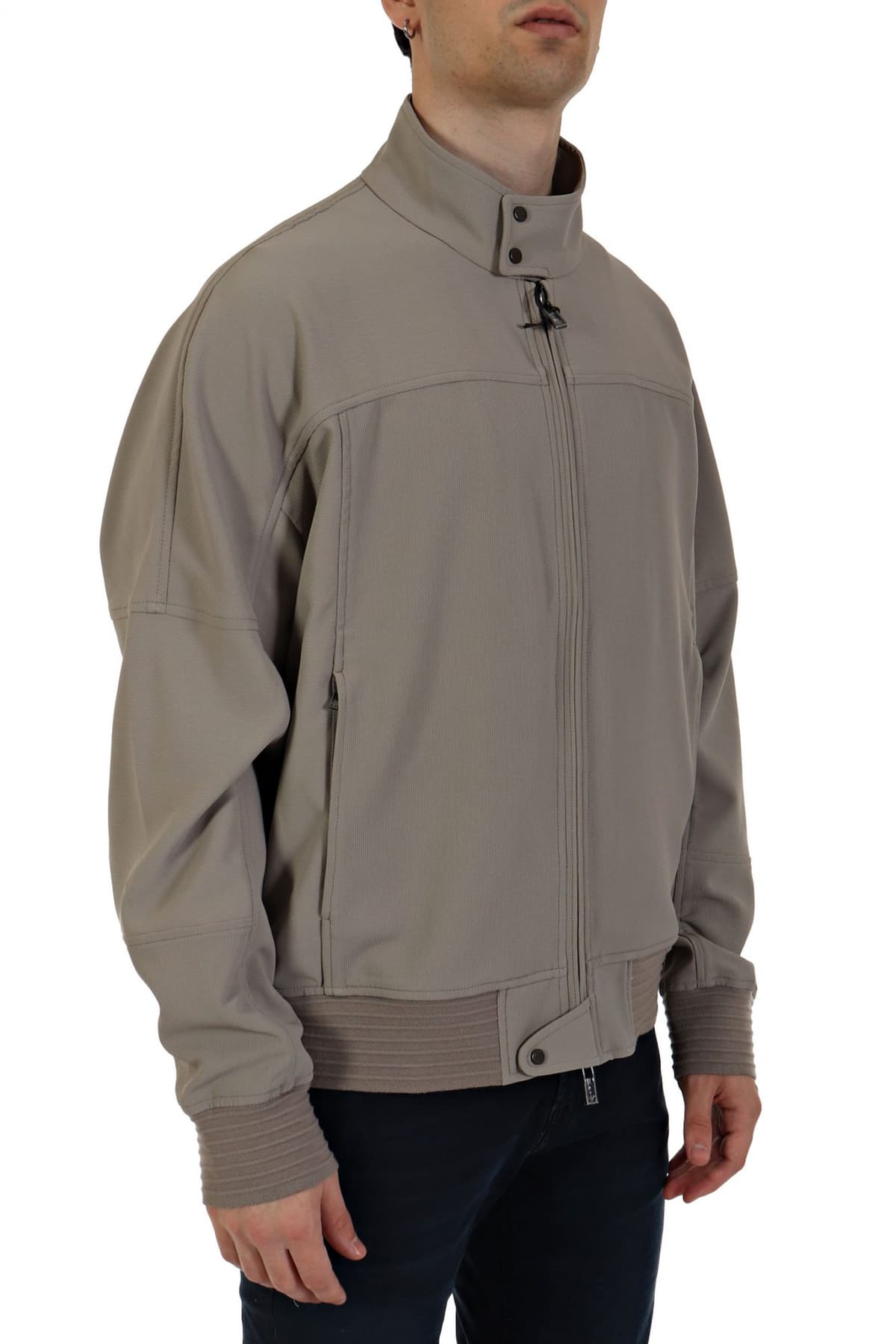 EMPORIO ARMANI ΜΠΟΥΦΑΝ BOMBER ΓΚΡΙ