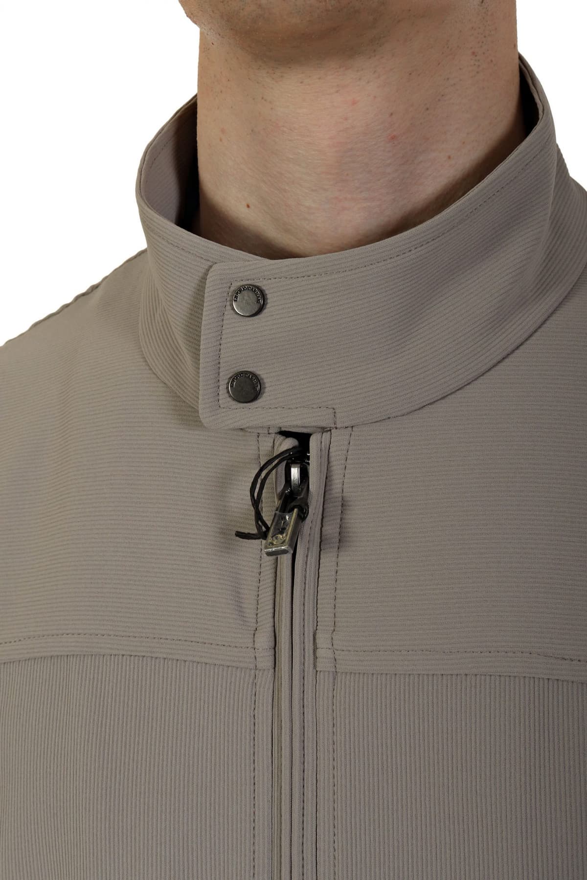 EMPORIO ARMANI ΜΠΟΥΦΑΝ BOMBER ΓΚΡΙ