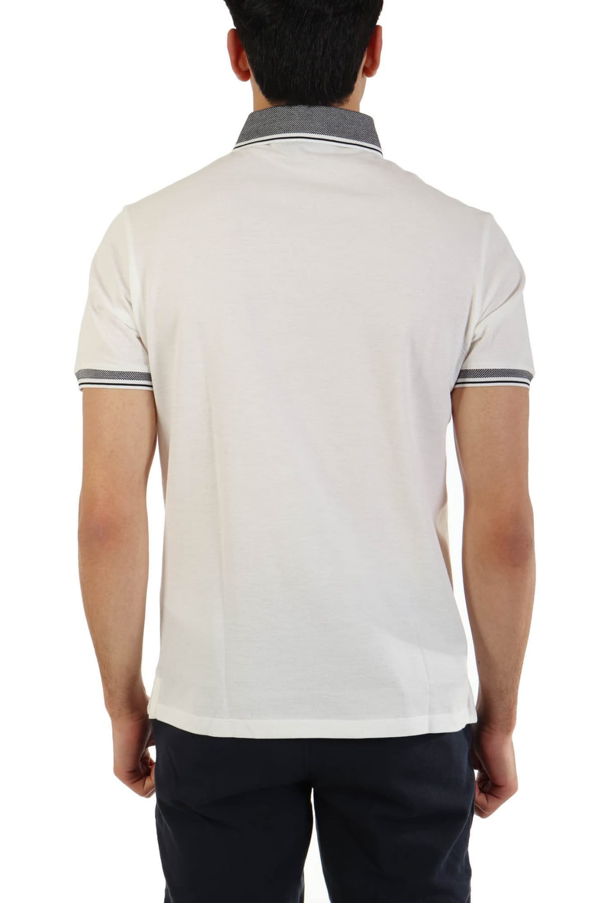 EMPORIO ARMANI POLO LOGO ΛΕΥΚΟ