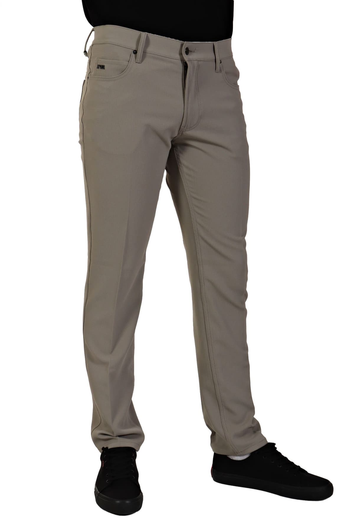 EMPORIO ARMANI ΠΑΝΤΕΛΟΝΙ 5ΤΣΕΠΟ ΨΙΛΟΡΙΓΟ J05 REGULAR FIT ΓΚΡΙ