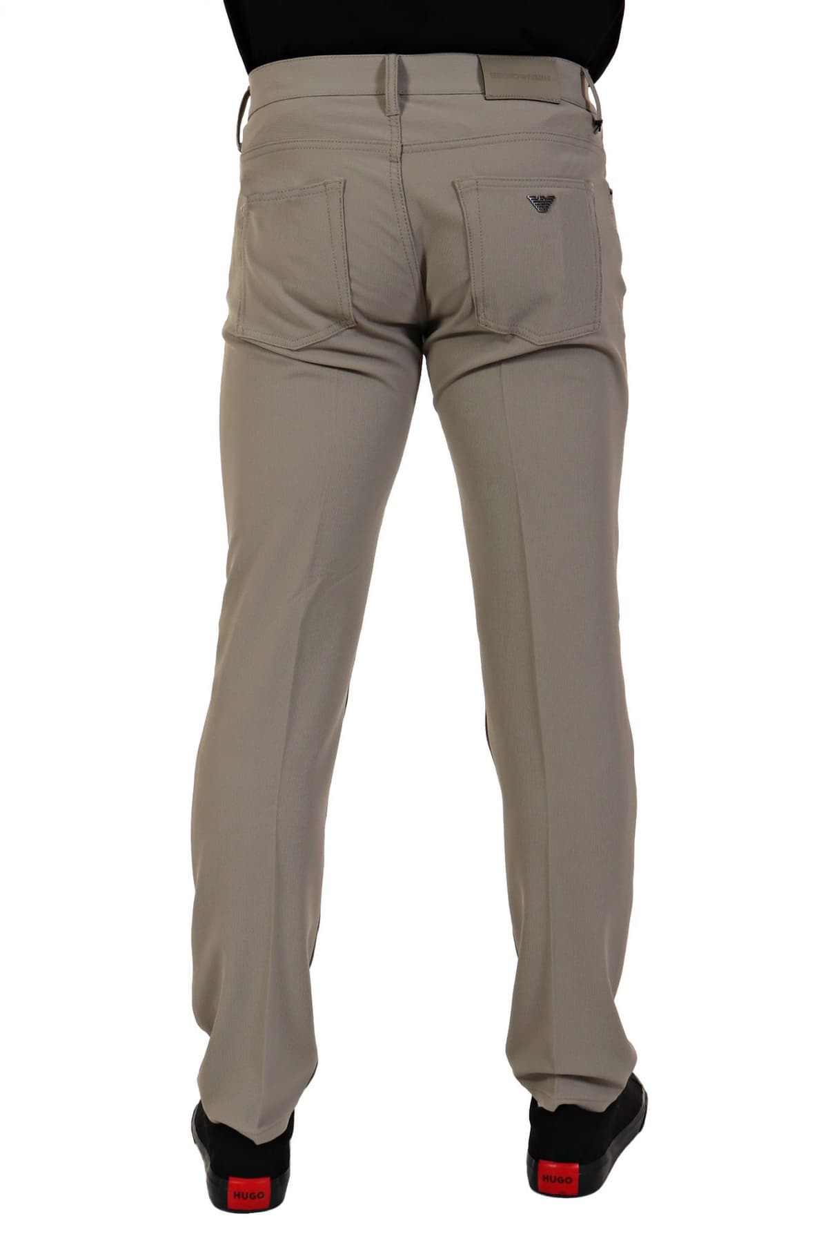 EMPORIO ARMANI ΠΑΝΤΕΛΟΝΙ 5ΤΣΕΠΟ ΨΙΛΟΡΙΓΟ J05 REGULAR FIT ΓΚΡΙ