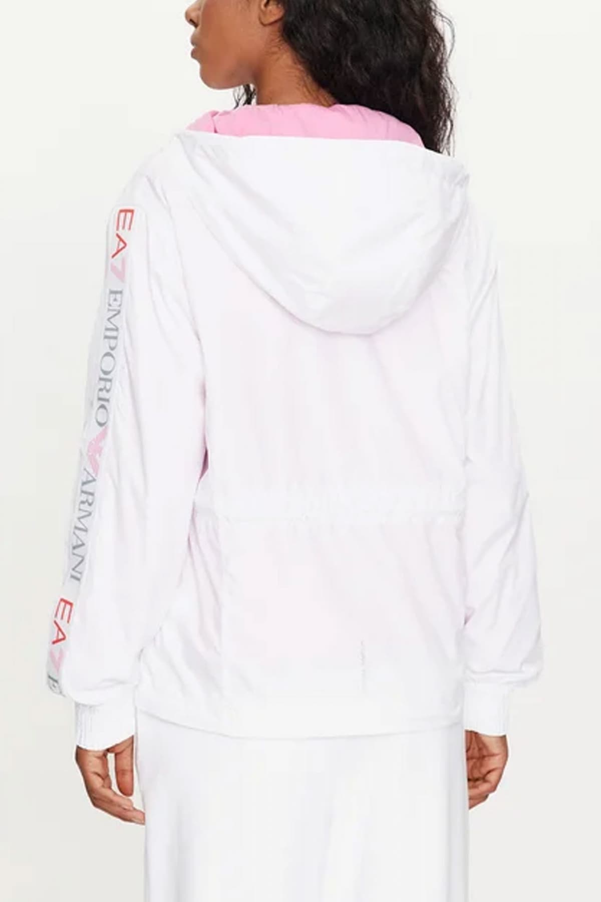 ARMANI 7 ΜΠΟΥΦΑΝ ΜΗ ΑΠΟΣΠΩΜΕΝΗ ΚΟΥΚΟΥΛΑ LOGO ΛΕΥΚΟ