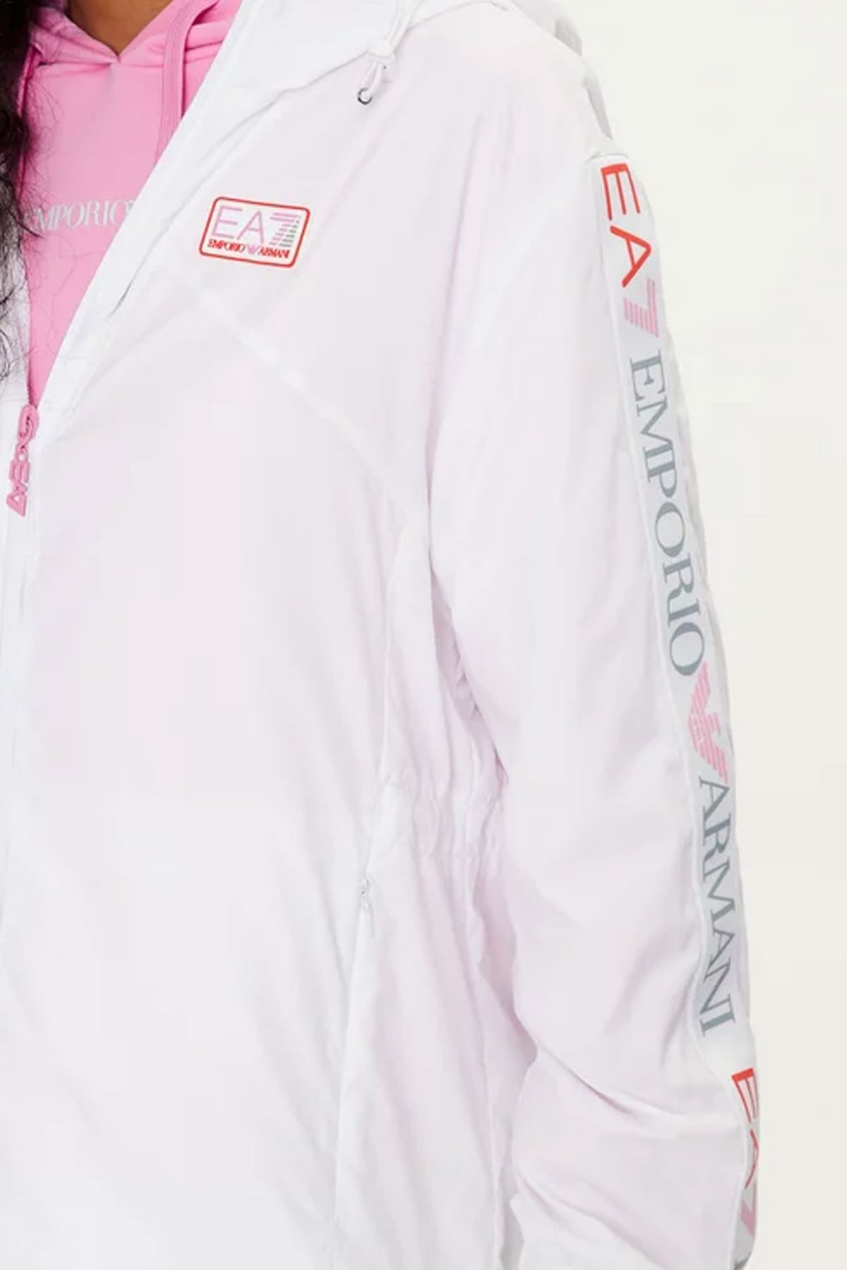 ARMANI 7 ΜΠΟΥΦΑΝ ΜΗ ΑΠΟΣΠΩΜΕΝΗ ΚΟΥΚΟΥΛΑ LOGO ΛΕΥΚΟ