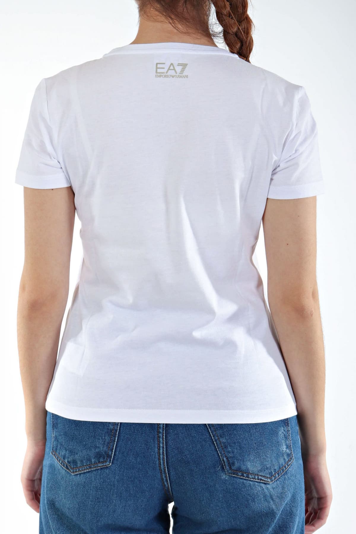 ARMANI 7 T-SHIRT ΣΧΕΔΙΟ ΠΟΥΛΙΕΣ ΛΕΥΚΟ