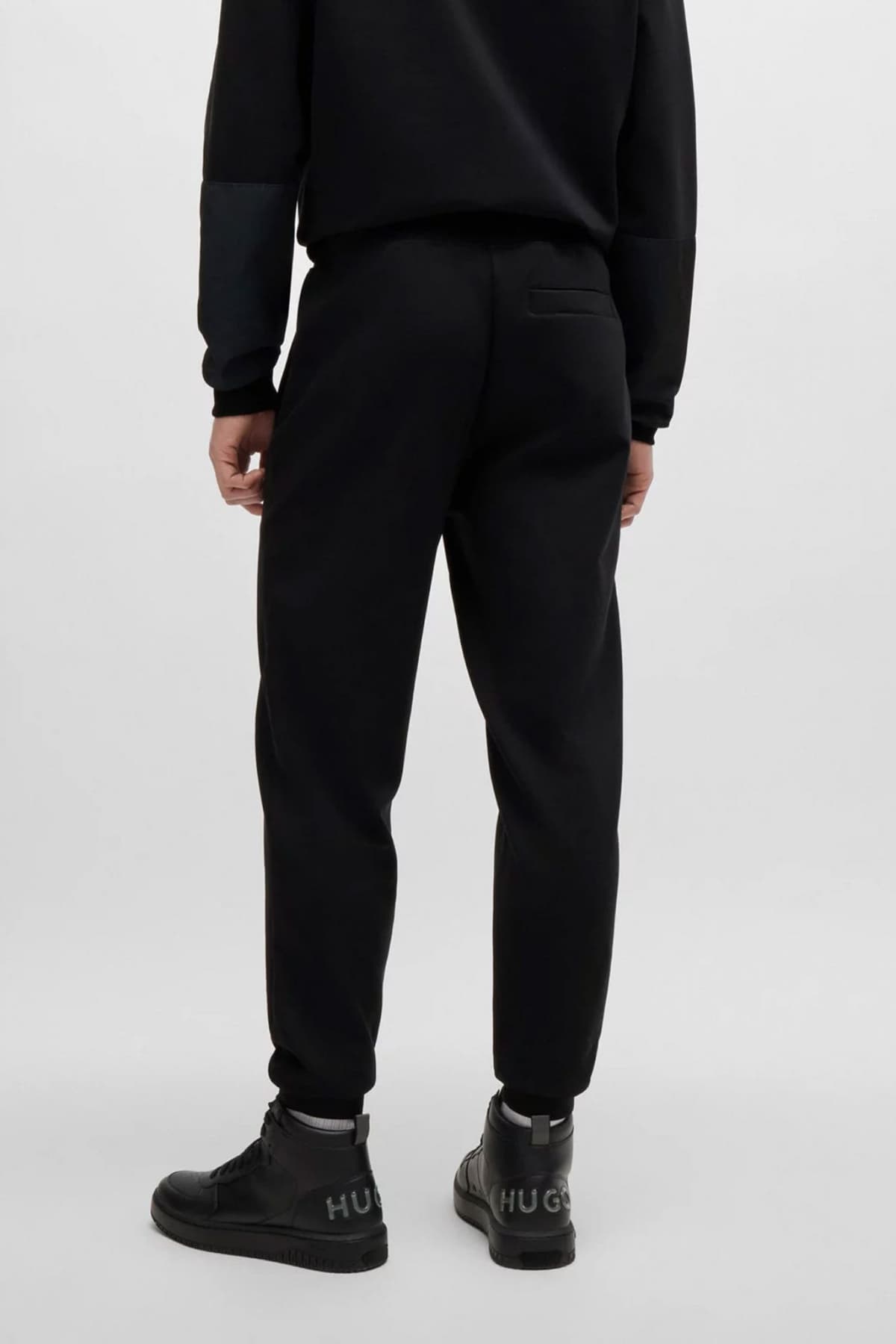 HUGO ΠΑΝΤΕΛΟΝΙ ΦΟΡΜΑ DIMACS SILVER FRAME LOGO ΜΕΤΑΛΛΙΚΟ ΜΑΥΡΟ