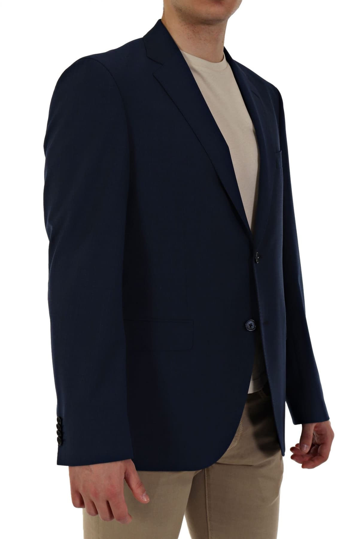 BOSS ΣΑΚΑΚΙ H-JECKSON-S-MM-224 REGULAR FIT ΜΠΛΕ