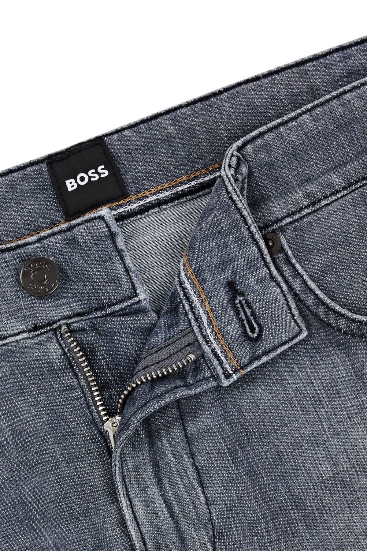 BOSS ΠΑΝΤΕΛΟΝΙ JEANS DELAWARE3-1 SLIM FIT ΓΚΡΙ