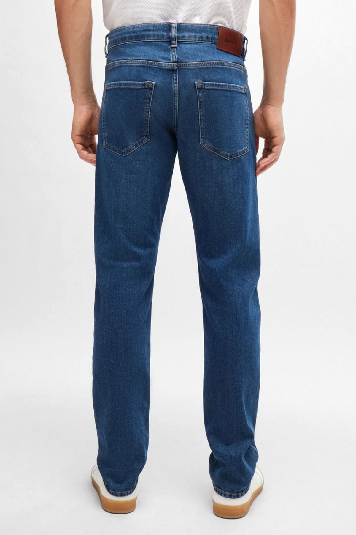 BOSS ΠΑΝΤΕΛΟΝΙ JEANS DELAWARE3-1-20 SLIM FIT ΜΠΛΕ