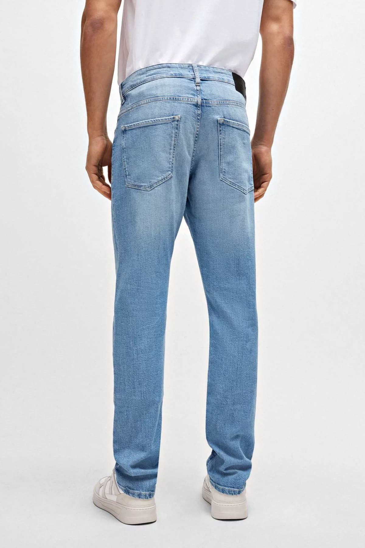 BOSS ΠΑΝΤΕΛΟΝΙ JEANS DELAWARE 3-1 BF SLIM FIT ΣΙΕΛ