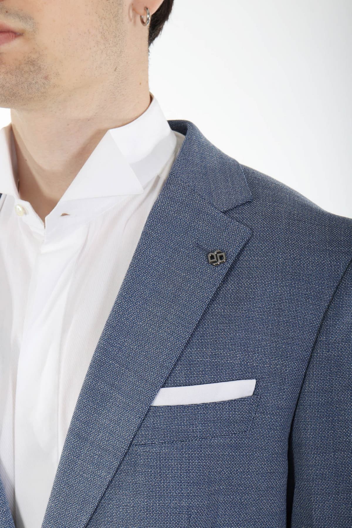 BOSS ΣΑΚΑΚΙ H-HUTSON-233 SLIM FIT ΓΑΛΑΖΙΟ