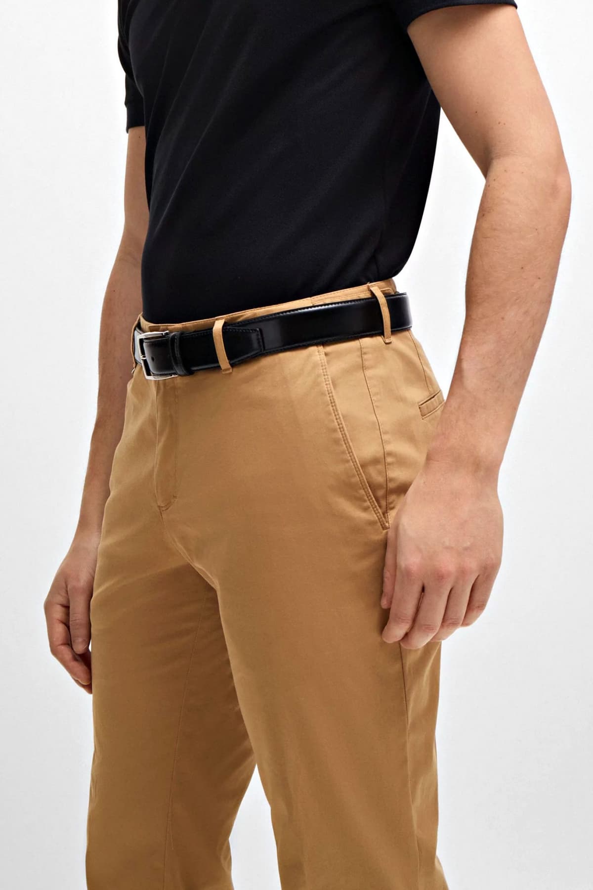 BOSS ΠΑΝΤΕΛΟΝΙ CHINO SLIM FIT C-GENIUS-242F ΚΑΜΗΛΟ