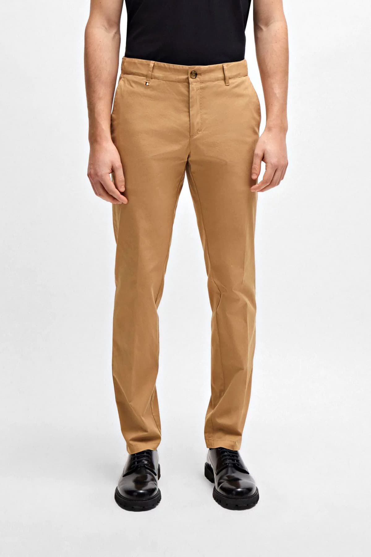 BOSS ΠΑΝΤΕΛΟΝΙ CHINO SLIM FIT C-GENIUS-242F ΚΑΜΗΛΟ