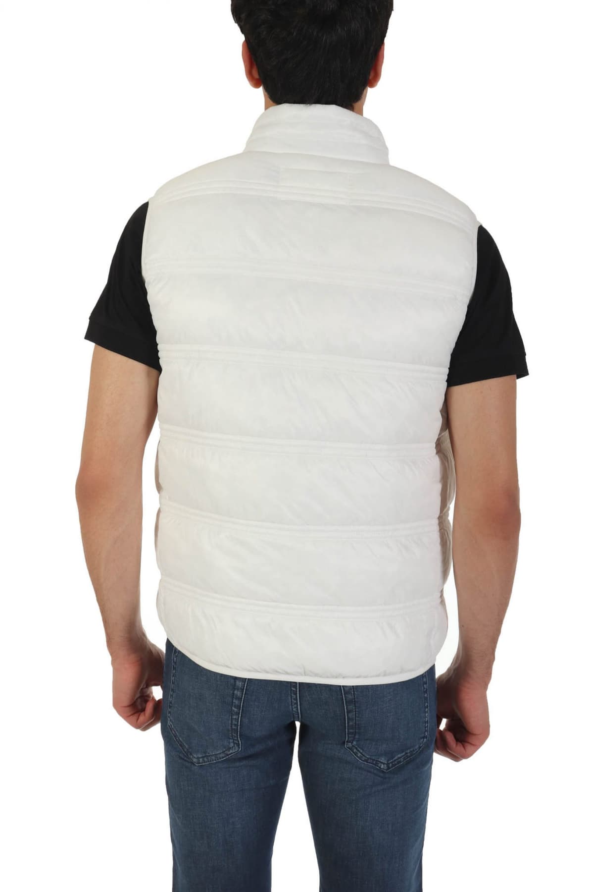 KARL LAGERFELD ΜΠΟΥΦΑΝ ΑΜΑΝΙΚΟ LOGO ΛΕΥΚΟ