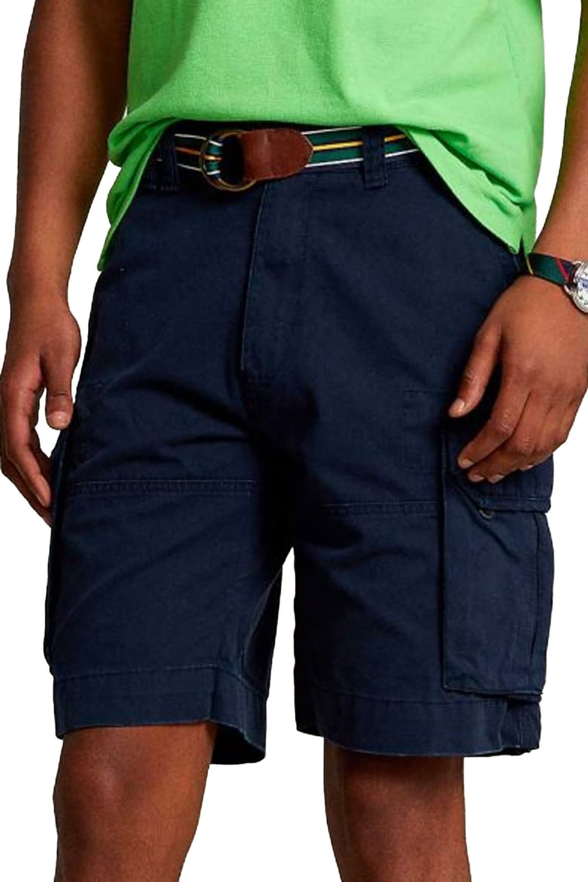 RALPH LAUREN ΒΕΡΜΟΥΔΑ CARGO GELLAR ΜΠΛΕ