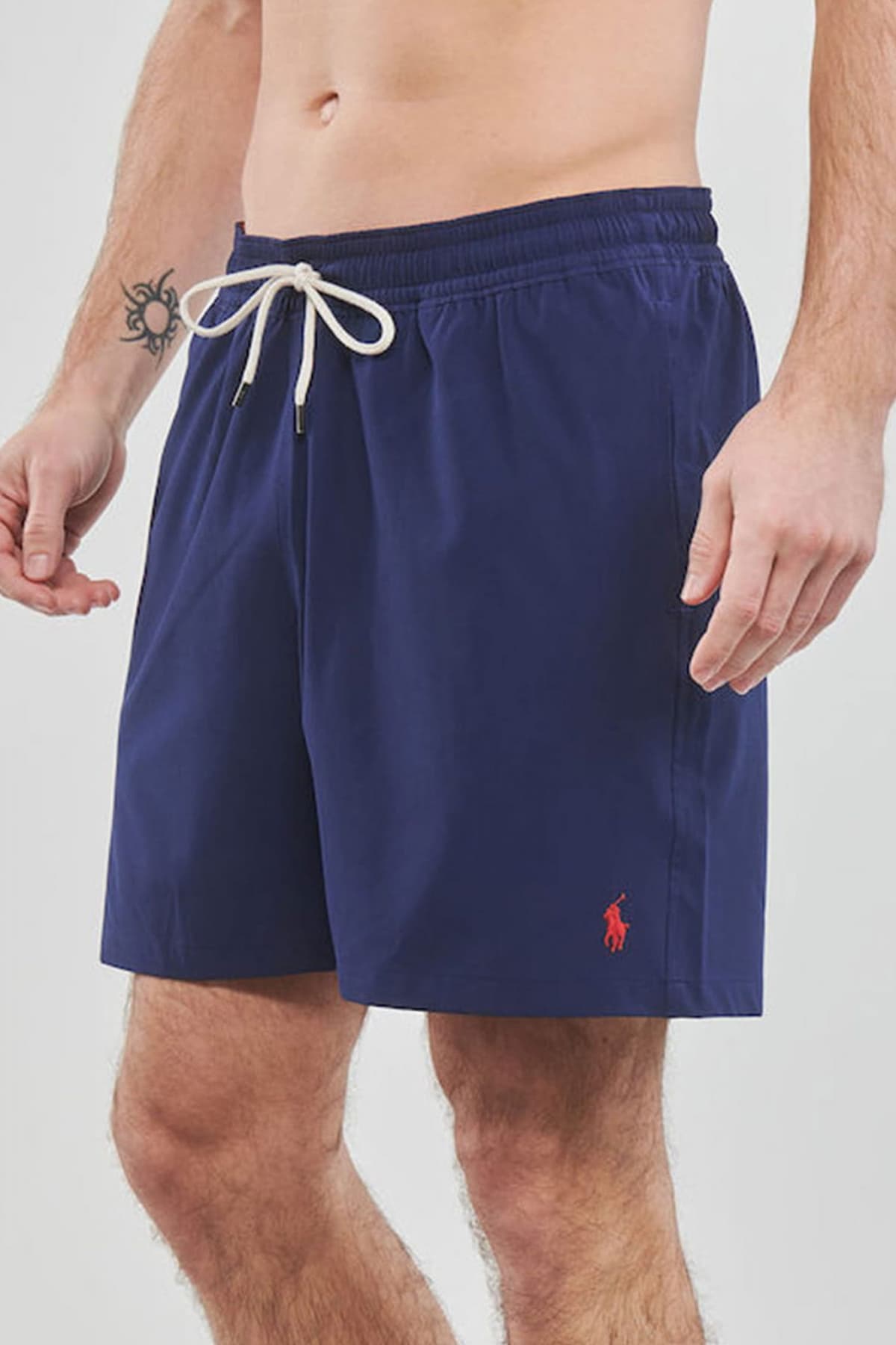 RALPH LAUREN ΜΑΓΙΩ TRAVELER SHORT ΜΠΛΕ