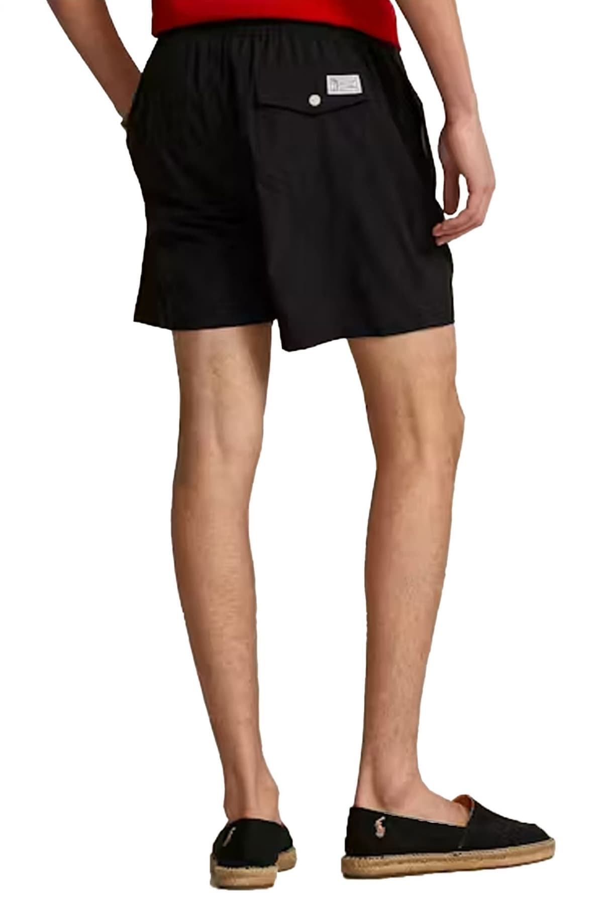 RALPH LAUREN ΜΑΓΙΩ TRAVELER SHORT ΜΑΥΡΟ