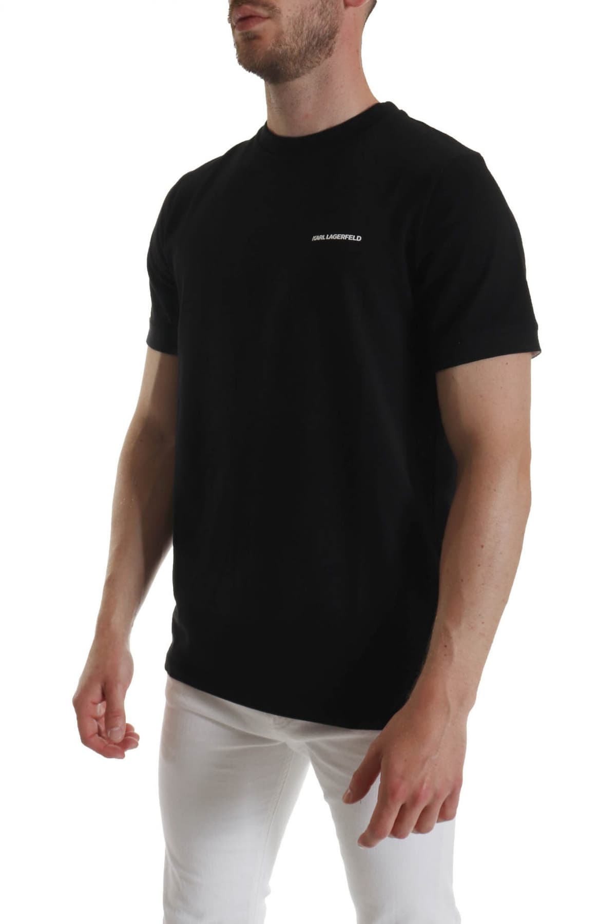 Men's T-Shirts Karl Lagerfeld Black