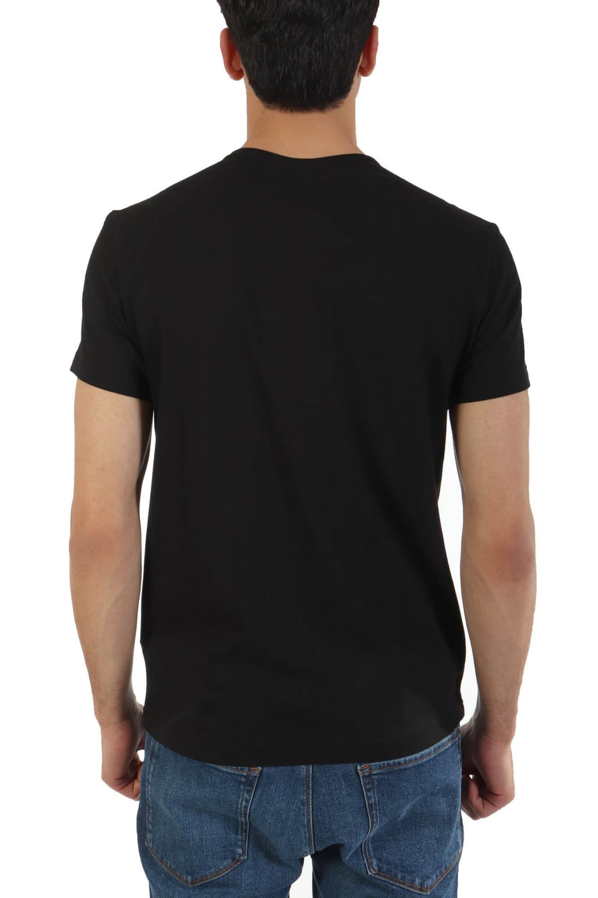 COLMAR T-SHIRT FRIDA HALF BUTTON ΜΑΥΡΟ