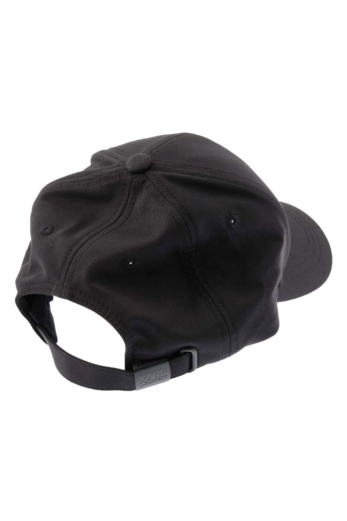 KARL LAGERFELD ΚΑΠΕΛΟ BASECAP GOLD LOGO ΜΑΥΡΟ