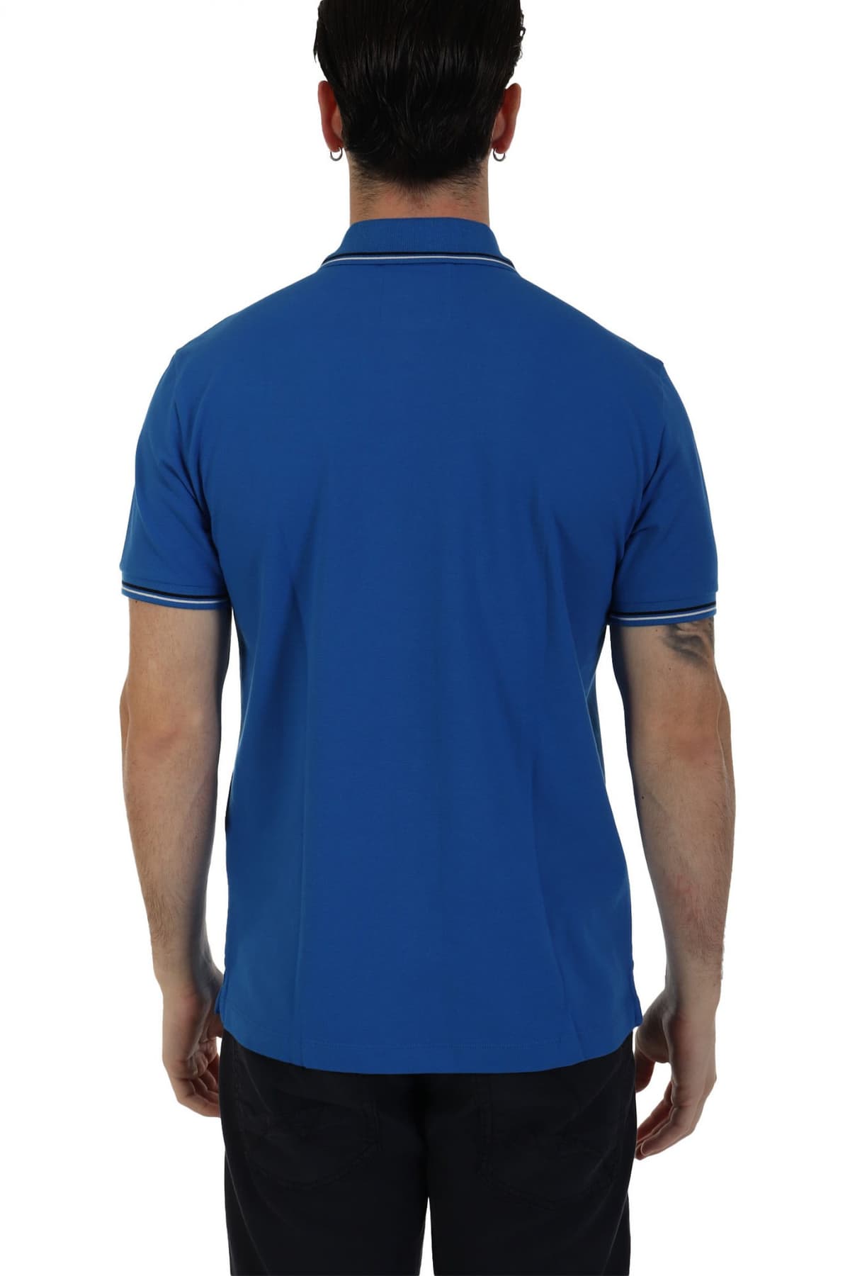 EMPORIO ARMANI POLO LOGO ΡΟΥΑ ΜΠΛΕ