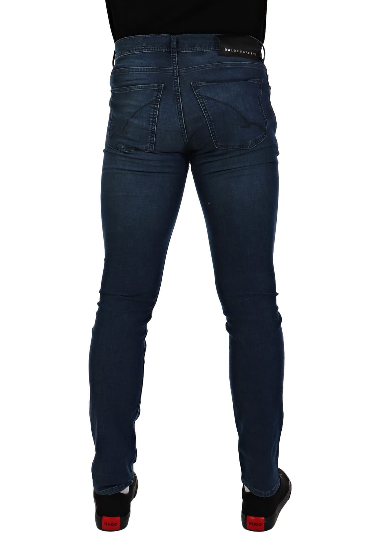 BALDESSARINI ΠΑΝΤΕΛΟΝΙ JEANS JACK REGULAR FIT USED WHISKER ΜΠΛΕ