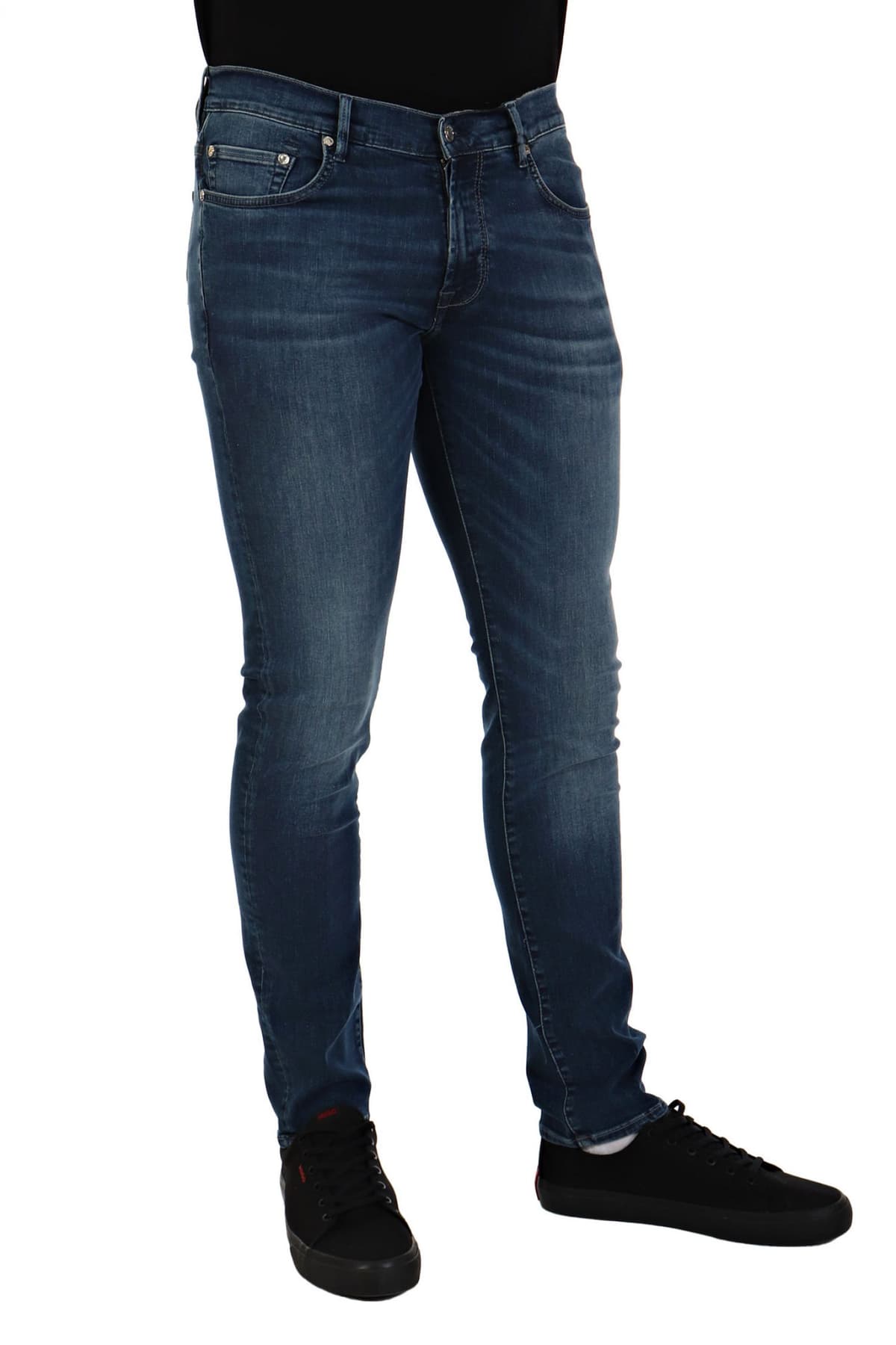 BALDESSARINI ΠΑΝΤΕΛΟΝΙ JEANS JOHN SLIM FIT ΜΠΛΕ