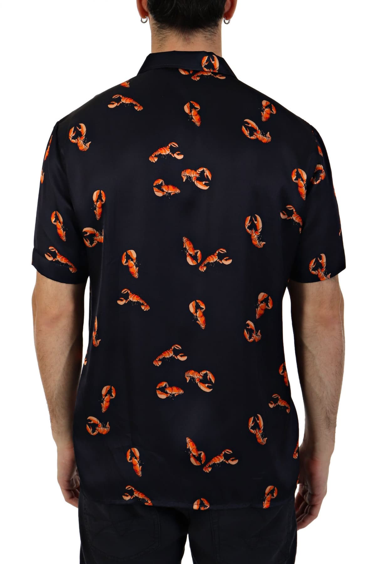 BALDESSARINI ΠΟΥΚΑΜΙΣΟ NIGHT SKY PRINTED LOBSTERS ΜΠΛΕ