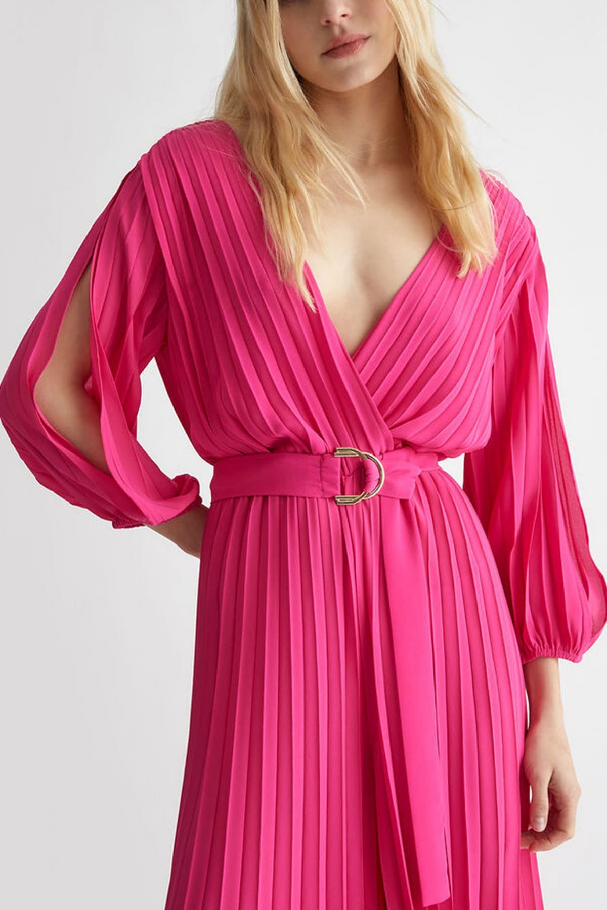 LIU-JO ΟΛΟΣΩΜΗ ΦΟΡΜΑ ΠΛΙΣΕ ΦΟΥΞΙΑ