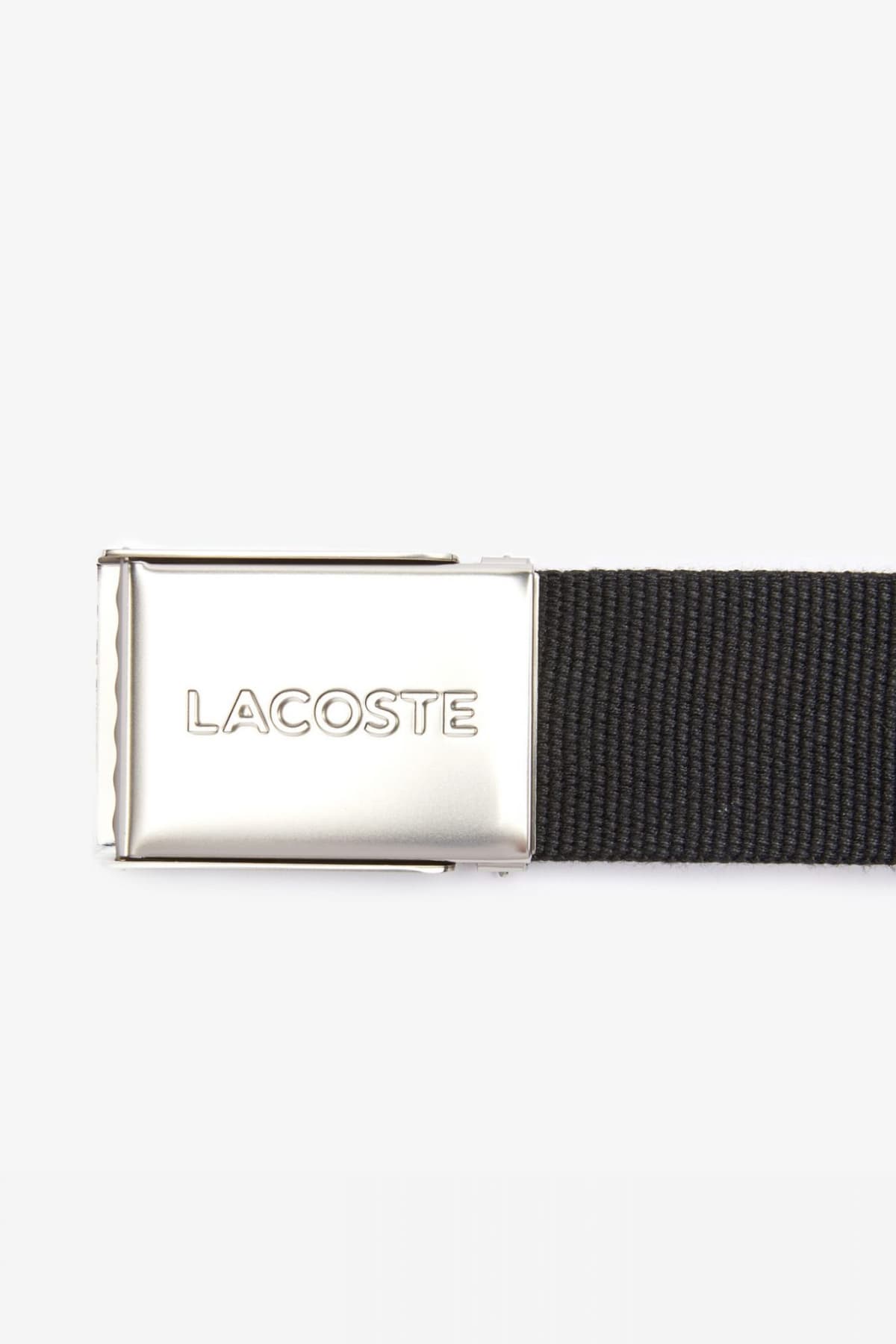 LACOSTE ΖΩΝΗ ΑΝΔΡΙΚΗ 40mm WOVEN STRAP IN KIT 3RC2012-031 Black