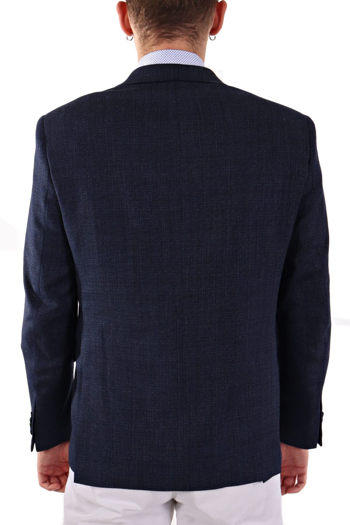 HECHTER ΣΑΚΑΚΙ ΔΙΚΟΥΜΠΟ MODERN FIT INDIGO ΜΠΛΕ