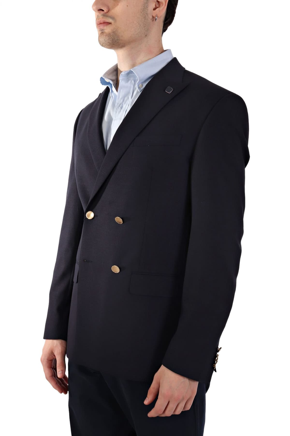 HECHTER ΣΑΚΑΚΙ ΔΙΚΟΥΜΠΟ MODERN FIT ΣΚΟΥΡΟ ΜΠΛΕ