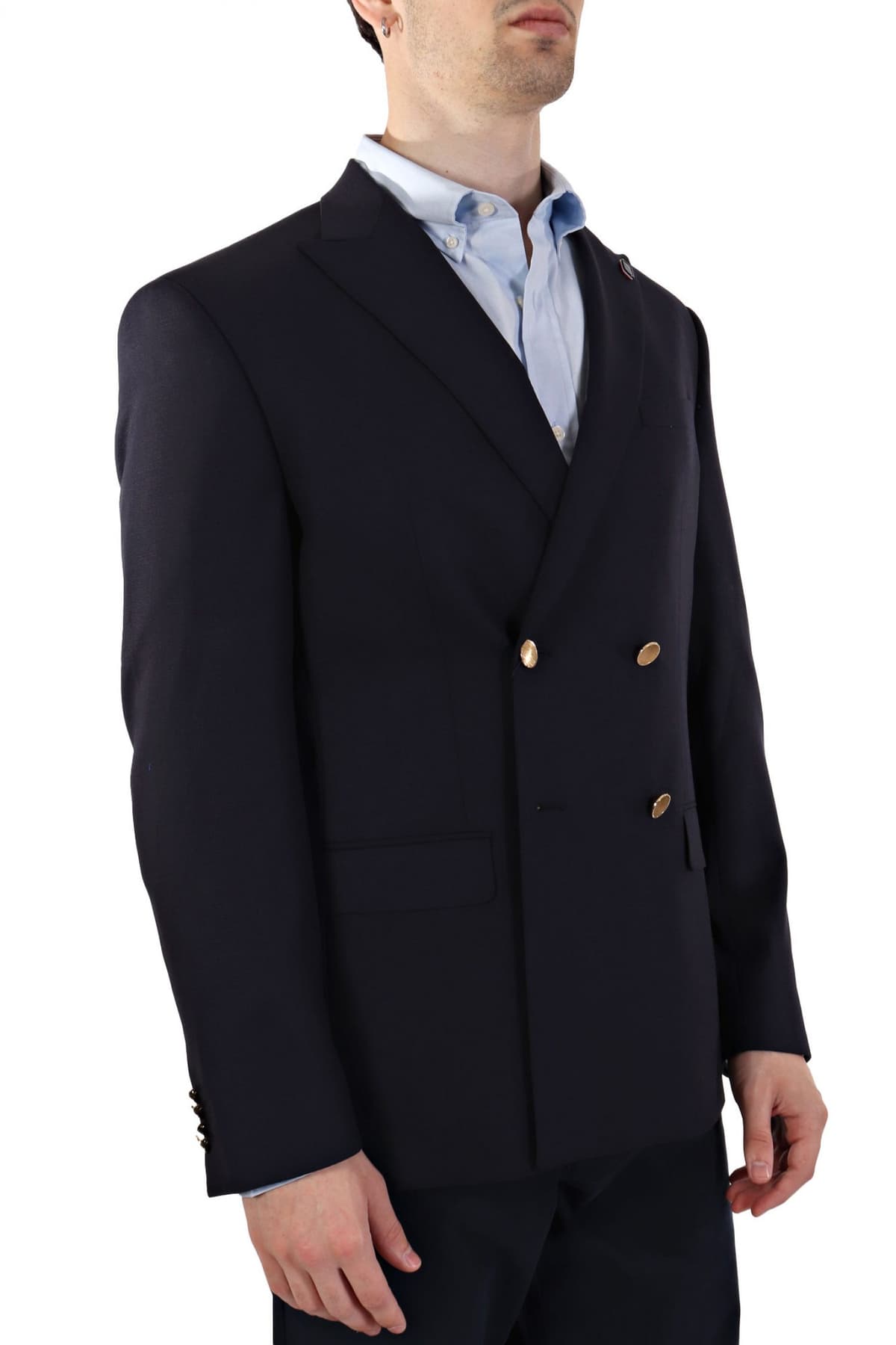 HECHTER ΣΑΚΑΚΙ ΔΙΚΟΥΜΠΟ MODERN FIT ΣΚΟΥΡΟ ΜΠΛΕ