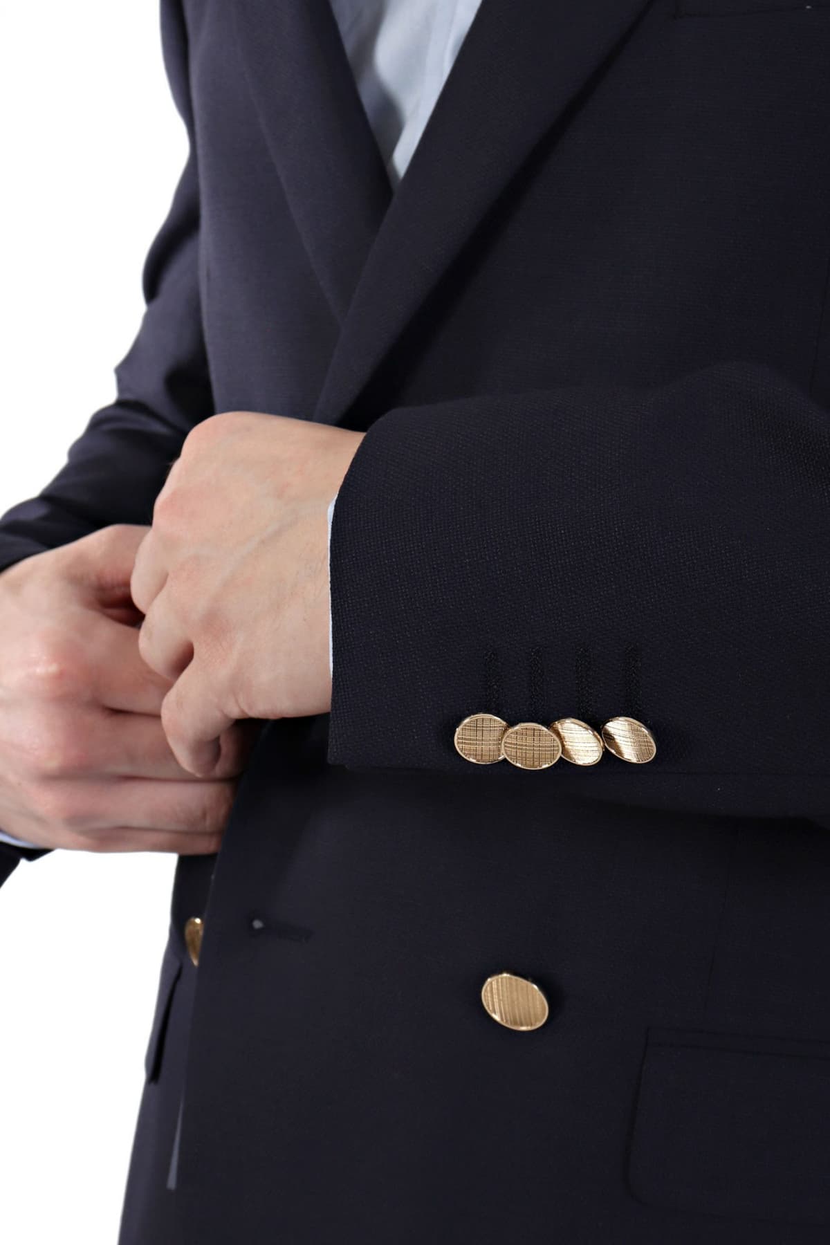 HECHTER ΣΑΚΑΚΙ ΔΙΚΟΥΜΠΟ MODERN FIT ΣΚΟΥΡΟ ΜΠΛΕ