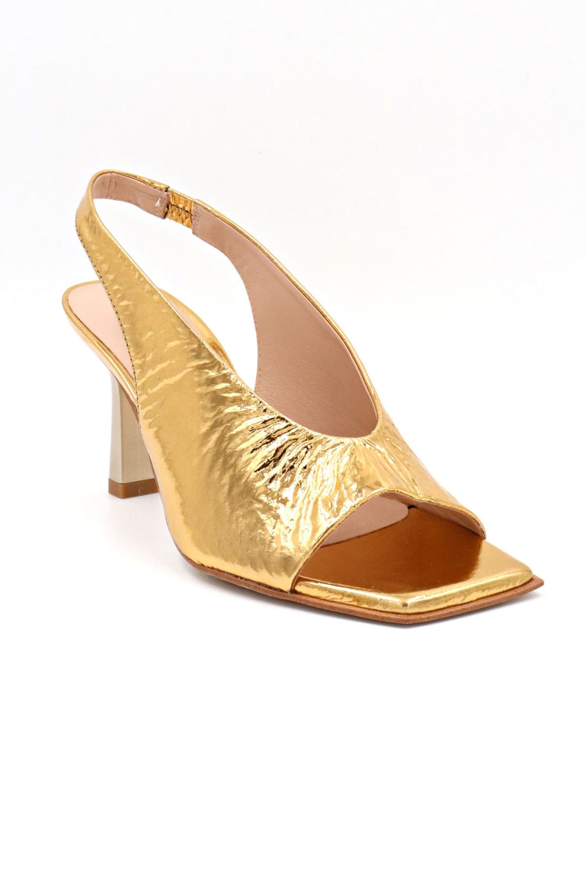 ZINDA ΠΑΠΟΥΤΣΙΑ ΠΕΔΙΛΑ ΚΙΤΡΙΝΟ ΧΡΥΣΟ