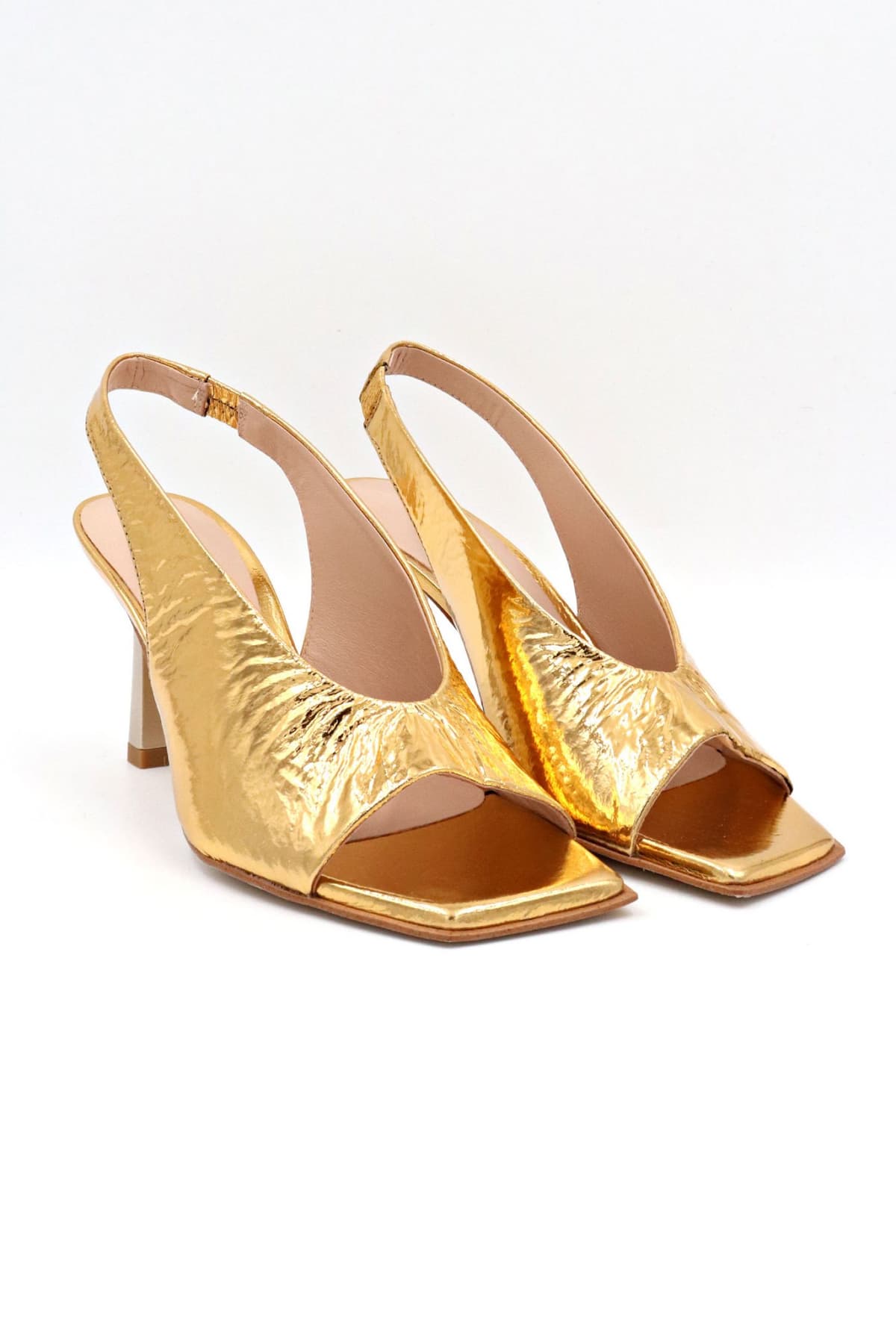 ZINDA ΠΑΠΟΥΤΣΙΑ ΠΕΔΙΛΑ ΚΙΤΡΙΝΟ ΧΡΥΣΟ