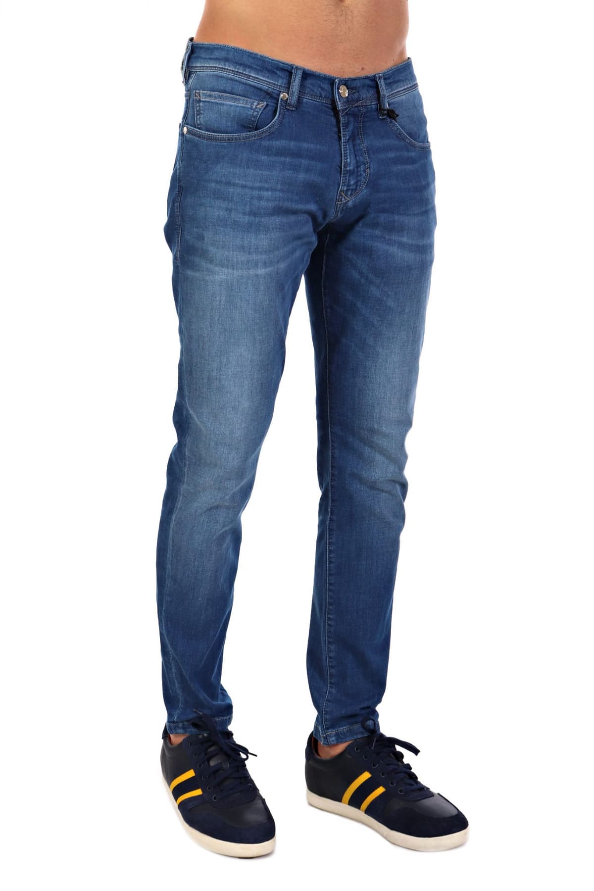BALDESSARINI ΠΑΝΤΕΛΟΝΙ JEANS TAPERED FIT JAYDEN ΜΠΛΕ