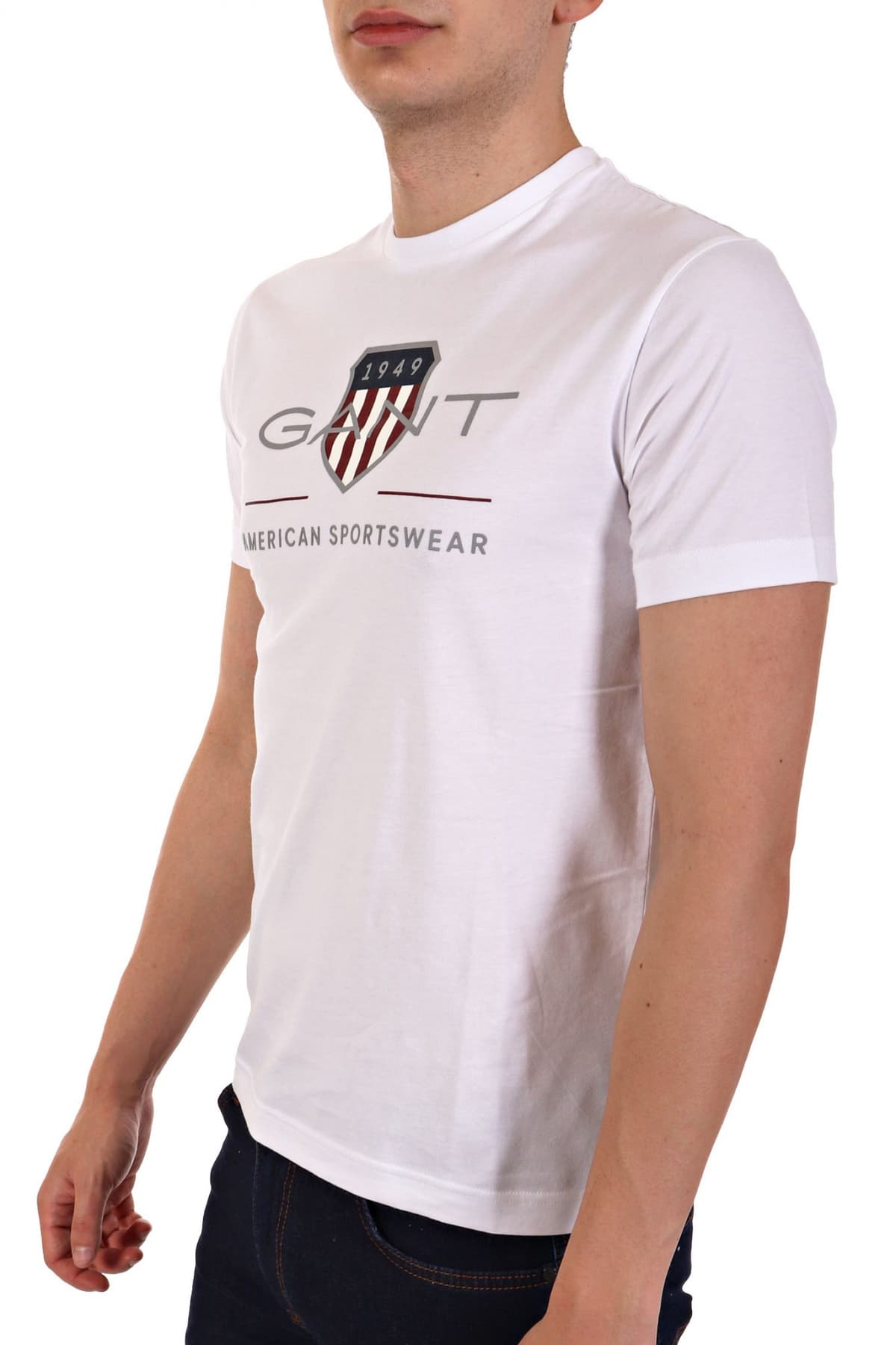 Men's T-Shirts Gant White