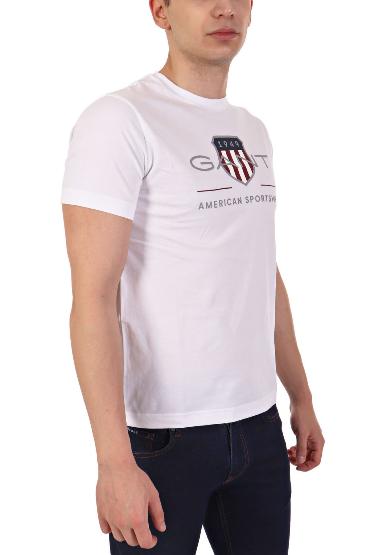 Men's T-Shirts Gant White