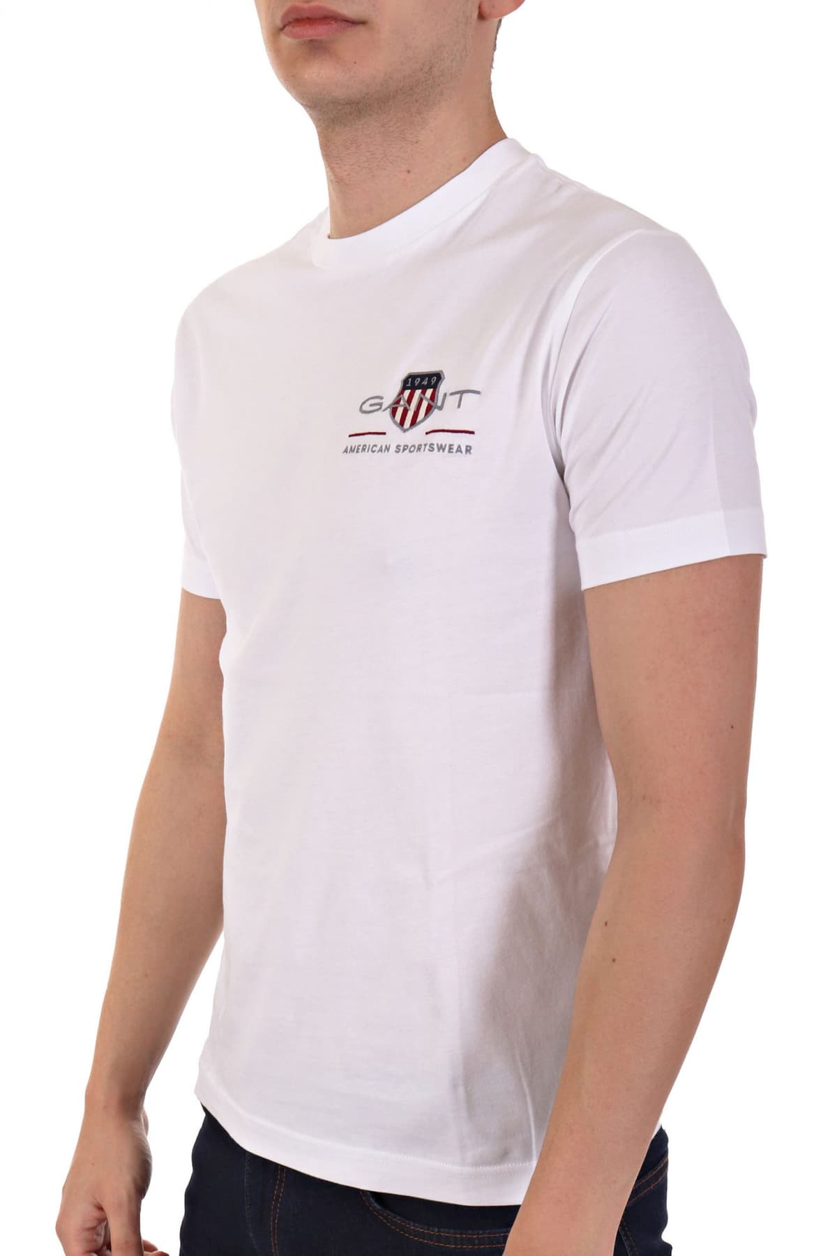 Men's T-Shirts Gant White