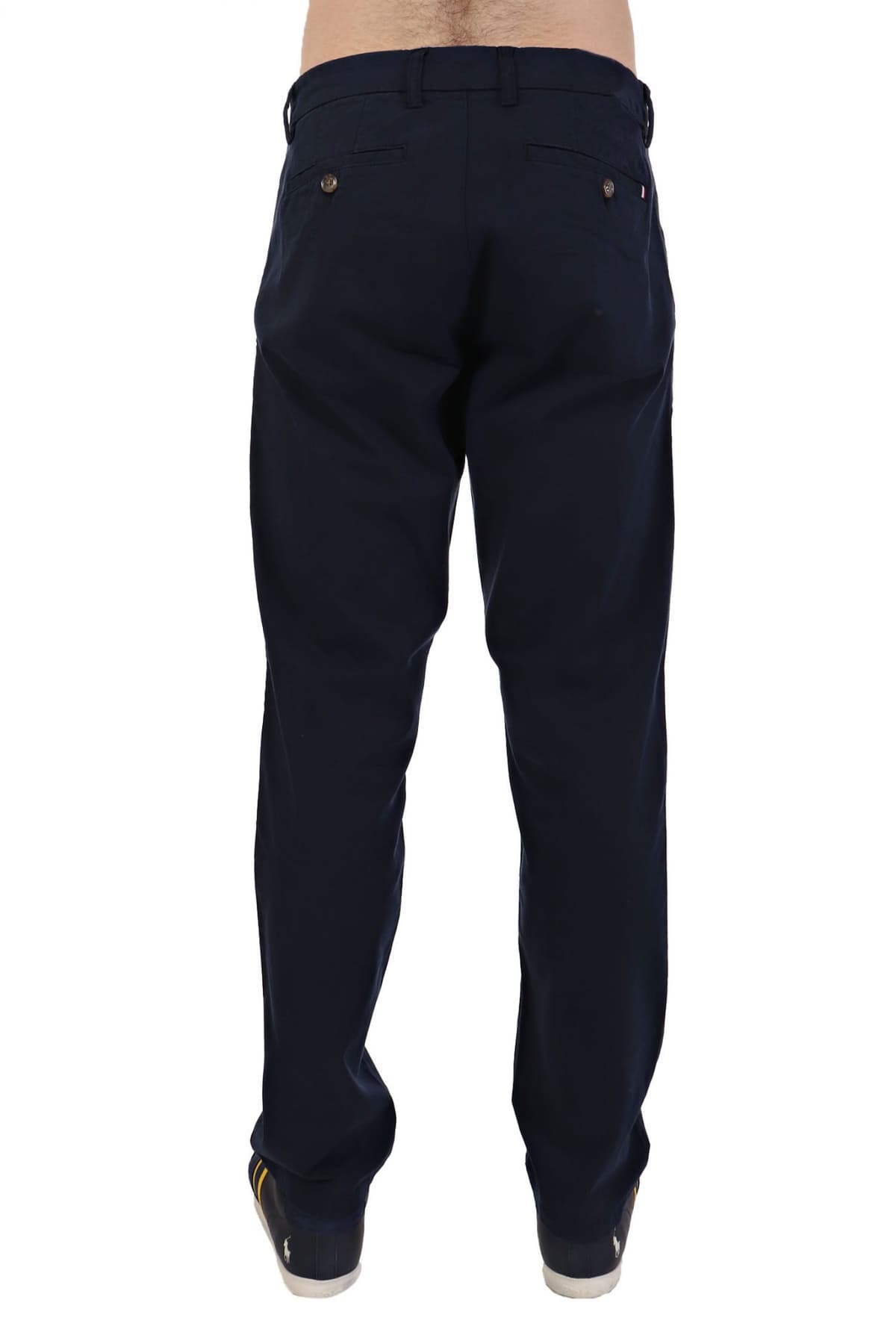 HECHTER ΠΑΝΤΕΛΟΝΙ CHINO REGULAR FIT ΜΑΥΡΟ