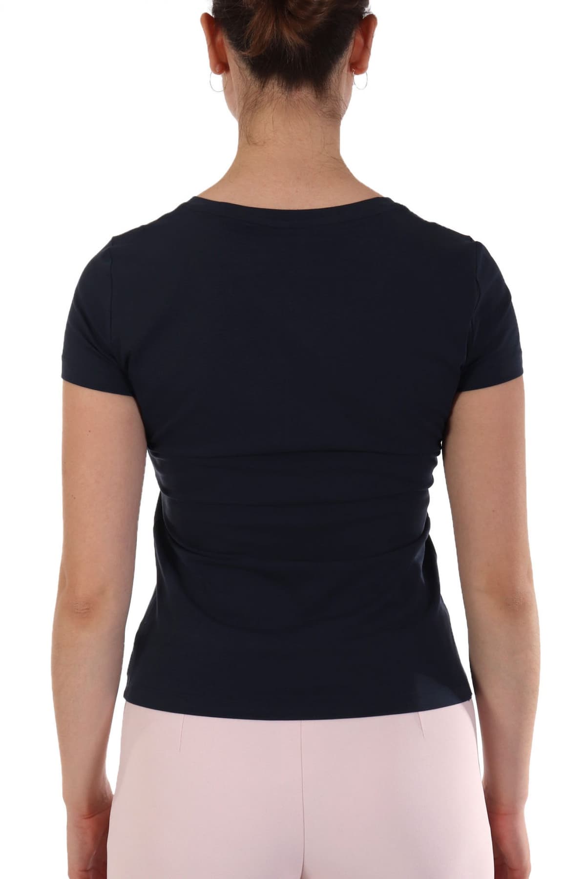 ARMANI 7 T-SHIRT LOGO ΜΠΛΕ