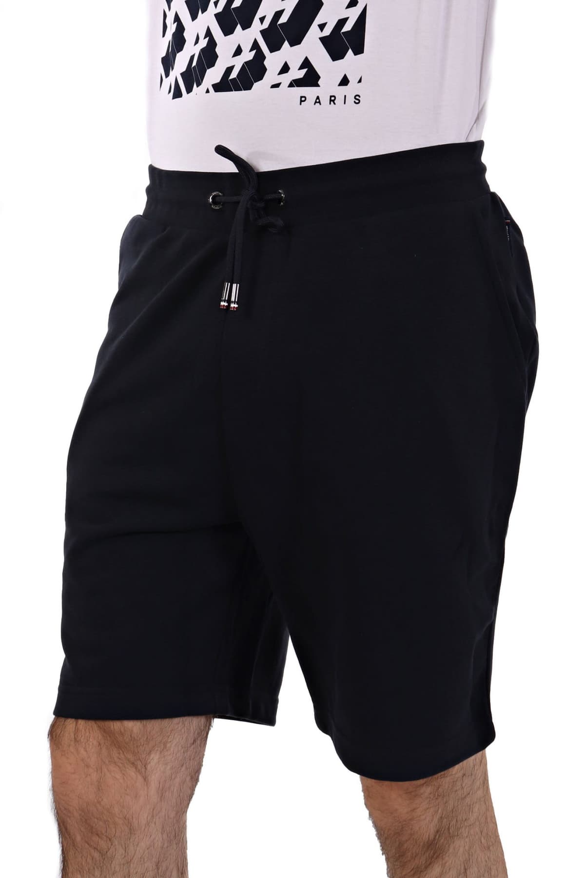 HECHTER ΒΕΡΜΟΥΔΑ SWEAT SHORTS ΜΠΛΕ ΣΚΟΥΡΟ